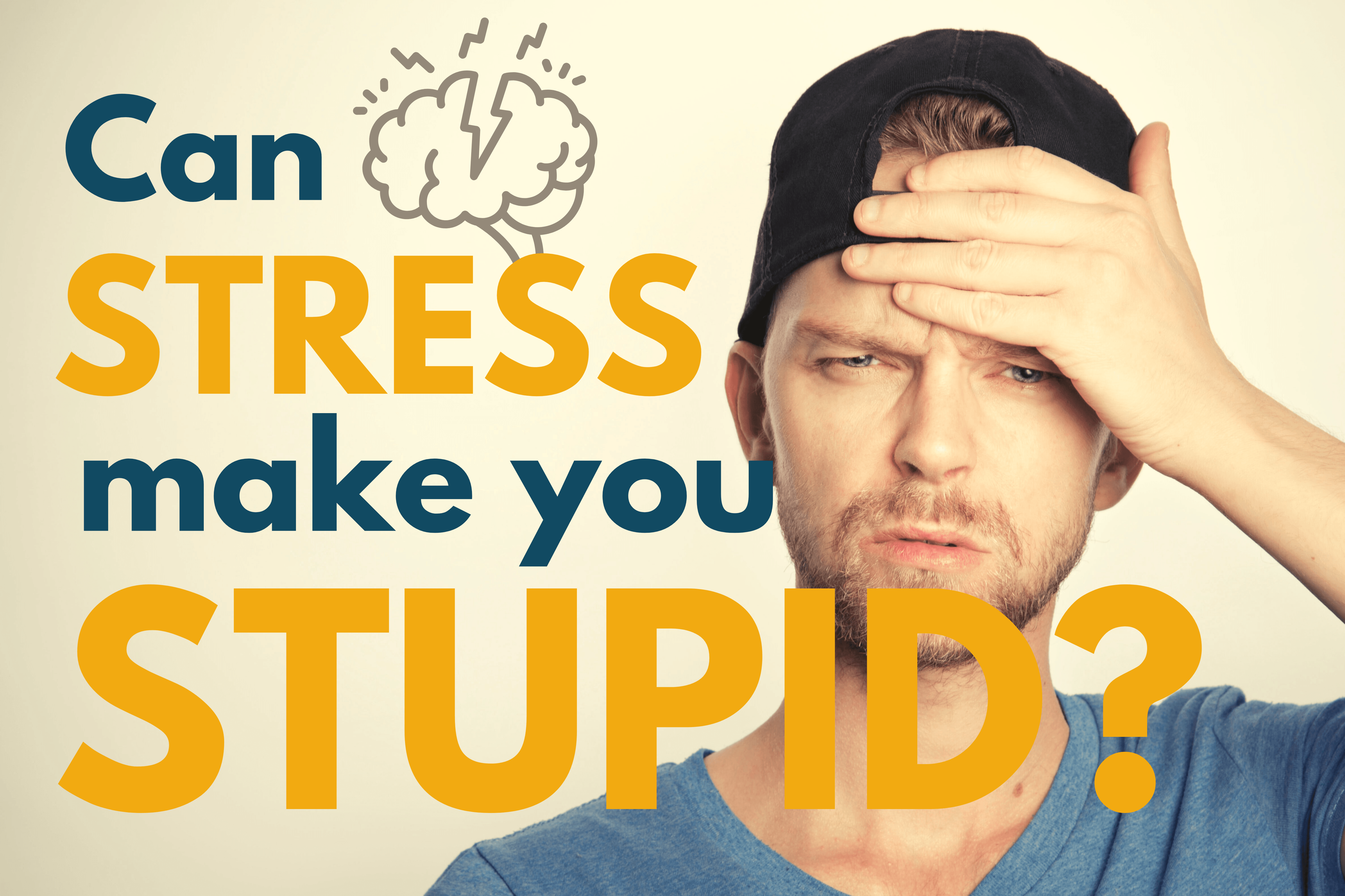 Stress Can Make You Stupid - Savvy Beverage