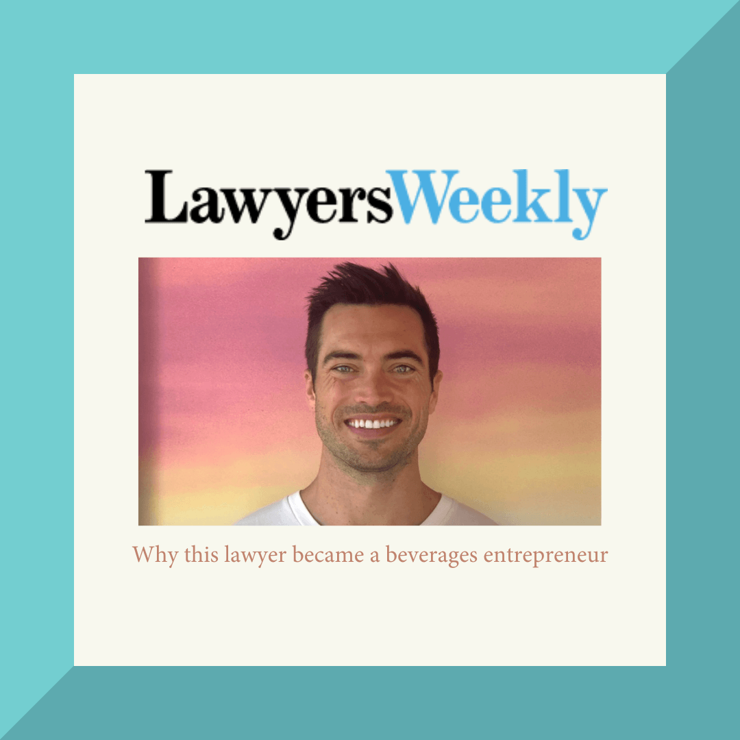 SAVVY BEVERAGE IN LAWYERS WEEKLY - Savvy Beverage