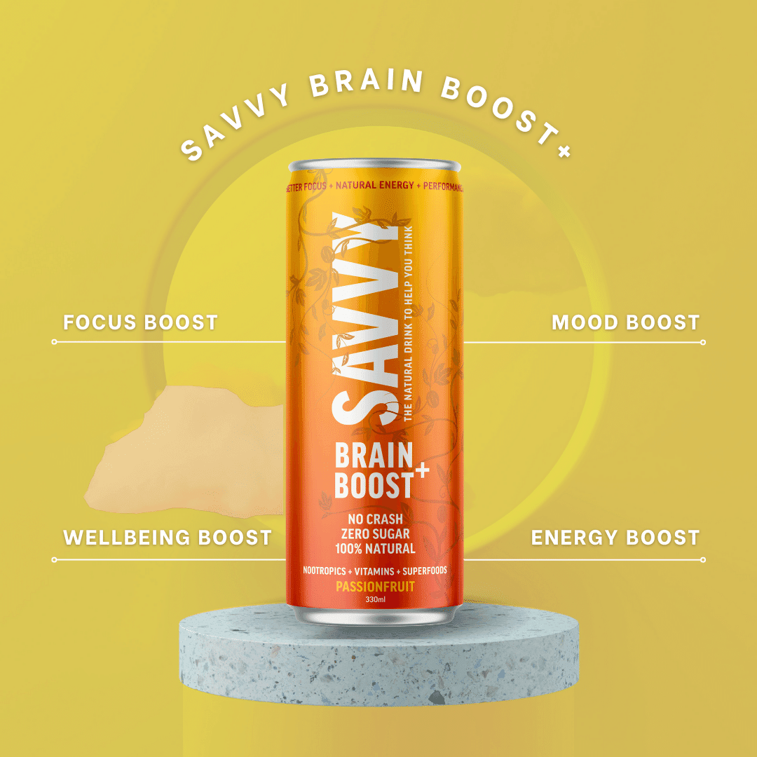 BRAIN BOOST+ NOOTROPIC DRINK - Savvy Beverage