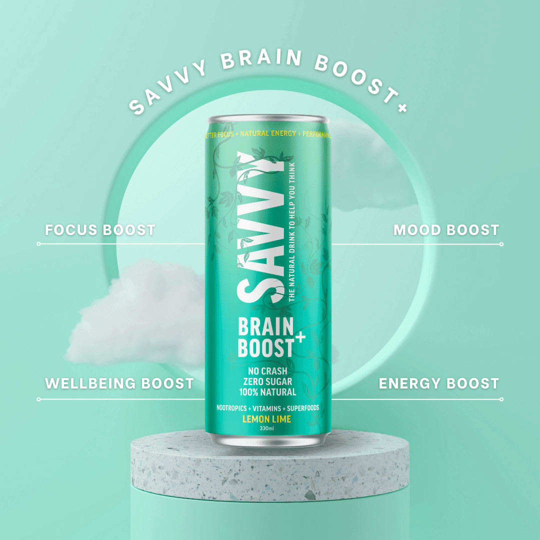 BRAIN BOOST+ NOOTROPIC DRINK - Savvy Beverage