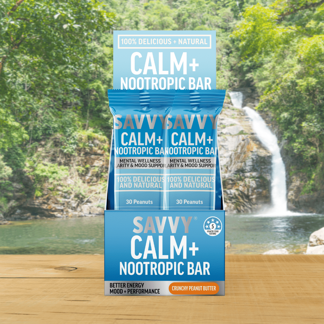 CALM+ Nootropic Bar - Savvy Beverage