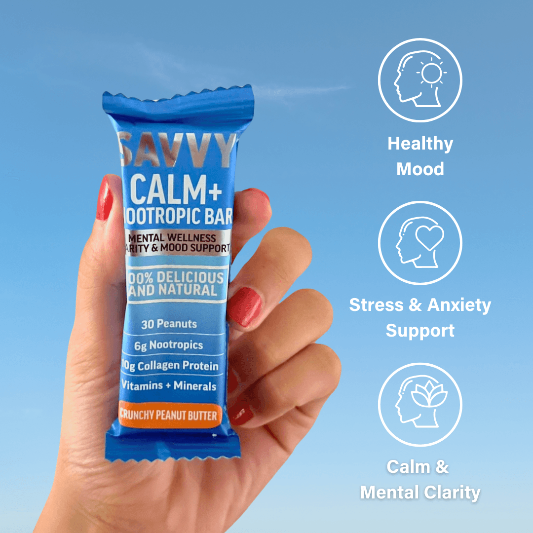 CALM Starter Nootropic Stack | For Calm and Clarity - Savvy Beverage