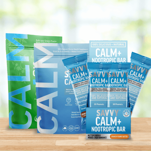 CALM Starter Nootropic Stack | For Calm and Clarity - Savvy Beverage