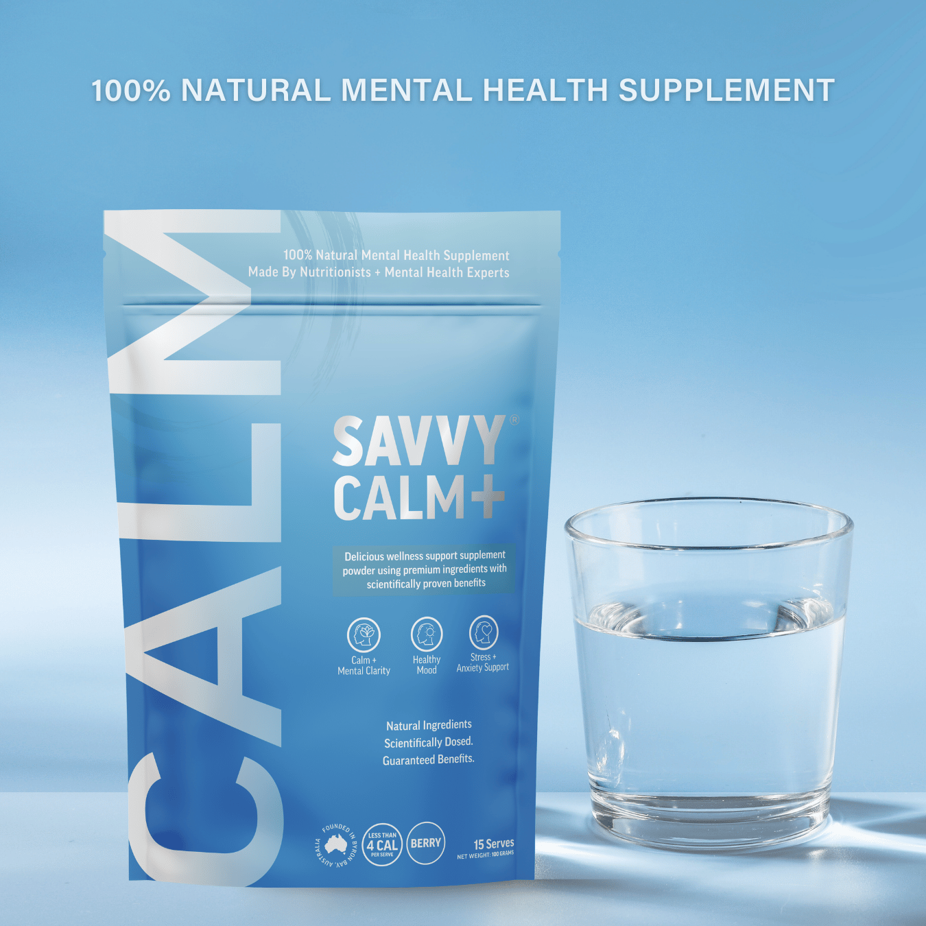 Calm+ Water Functional Mental Health Supplement