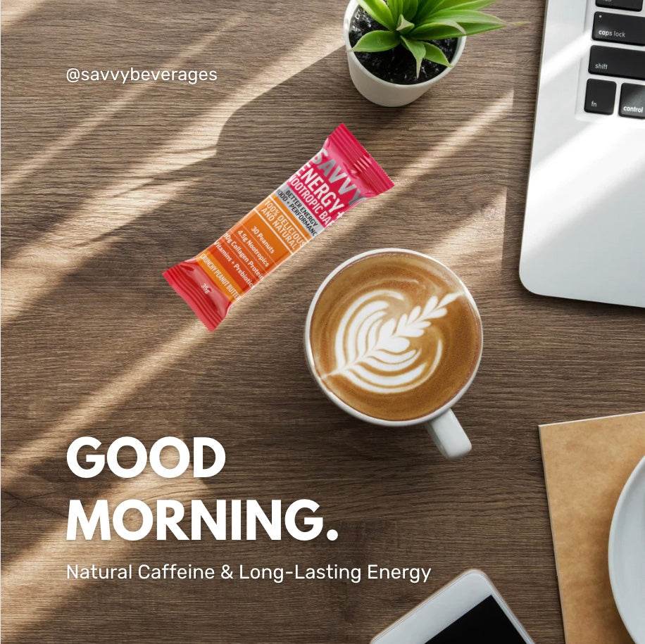 ENERGY+ Nootropic Bar - Savvy Beverage