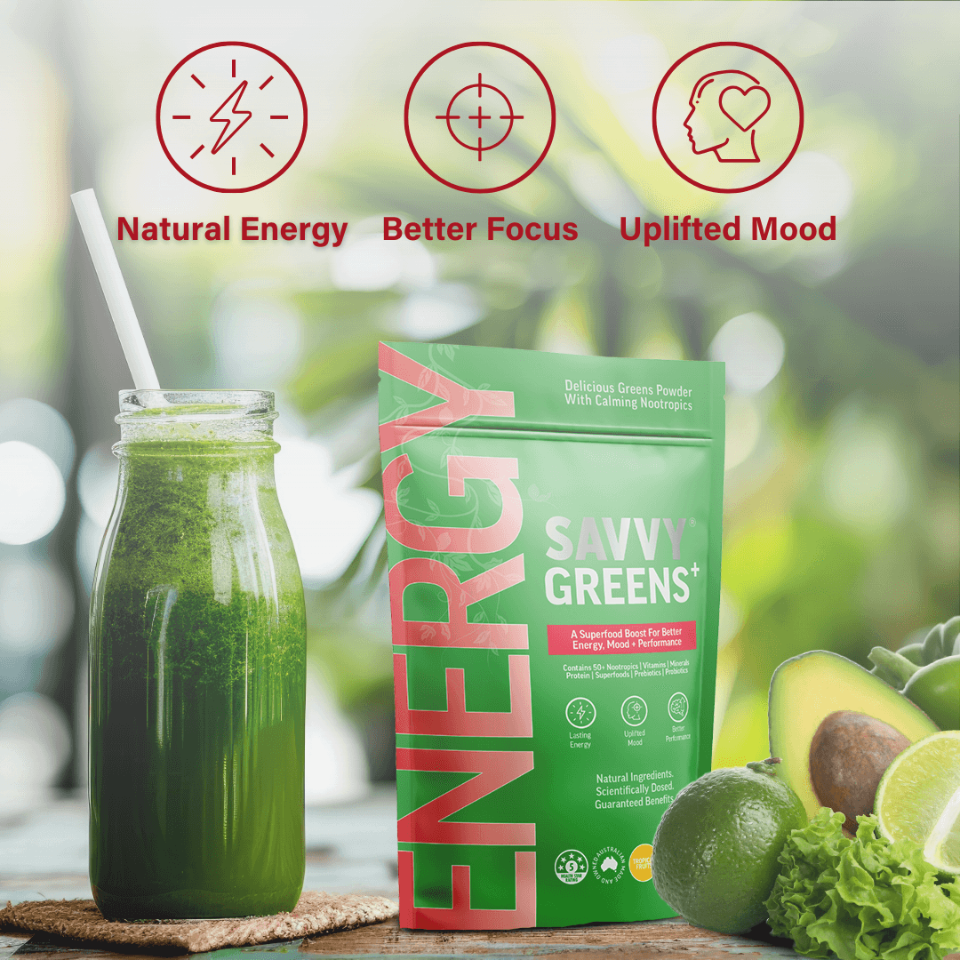 ENERGY Starter Nootropic Stack | For Energy and Focus - Savvy Beverage