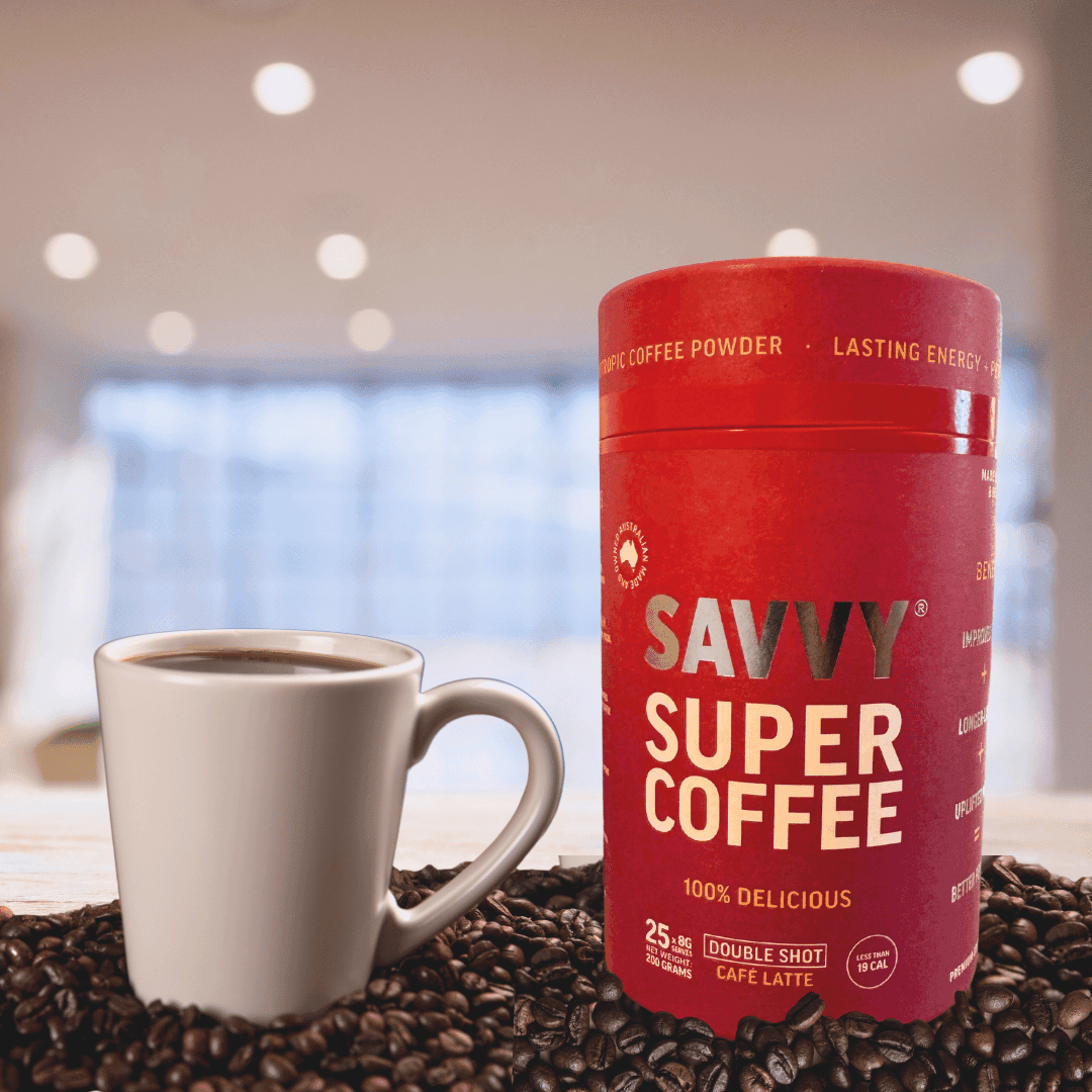 Nootropic Focus Coffee Powder - Savvy Beverage