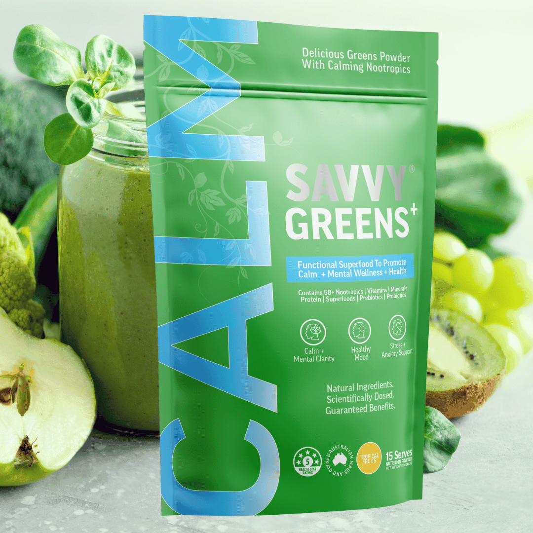 Nootropic GREENS+ CALM - Savvy Beverage