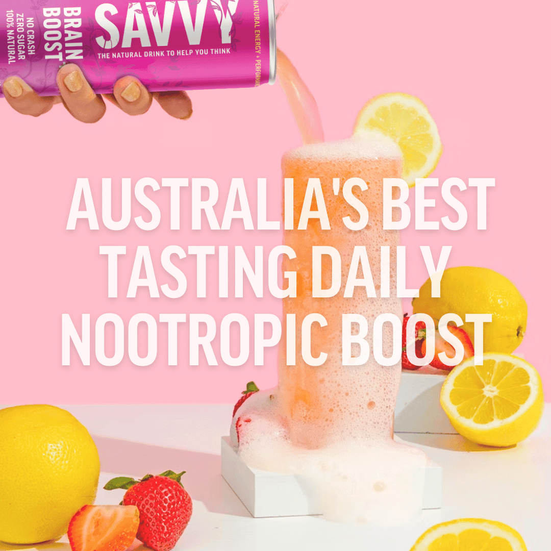 BRAIN BOOST+ NOOTROPIC DRINK - Savvy Beverage