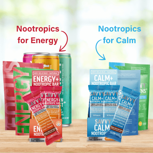 EVERYTHING Starter Nootropic Stack | For Energising Or Calming Your Mind - Savvy Beverage