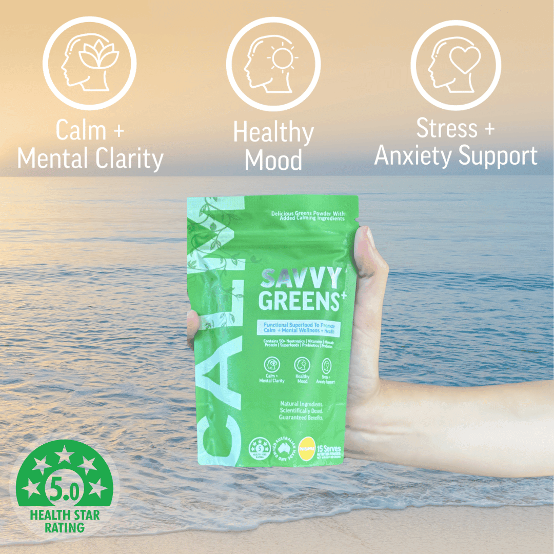 Nootropic GREENS+ CALM - Savvy Beverage