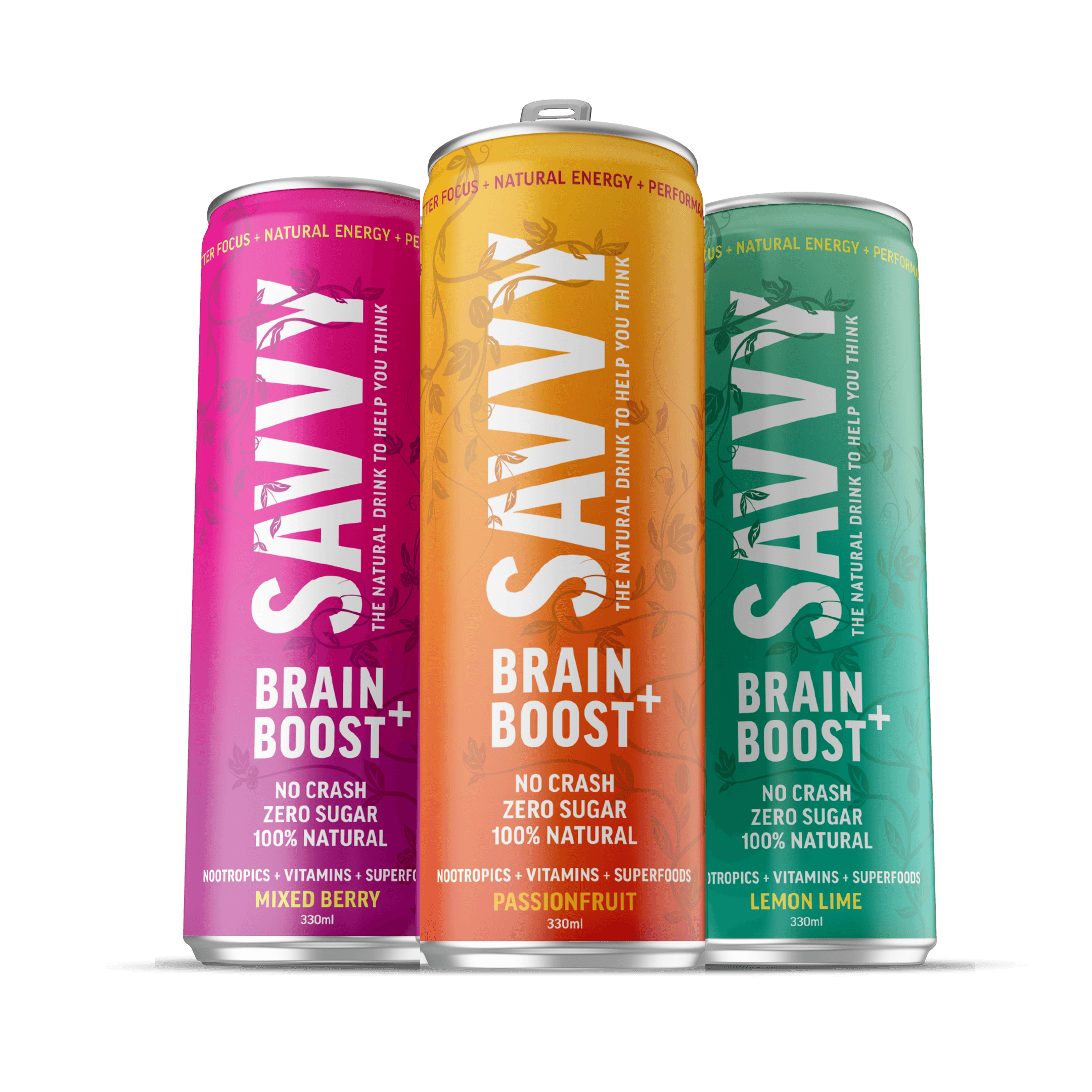 BRAIN BOOST+ NOOTROPIC DRINK - Savvy Beverage